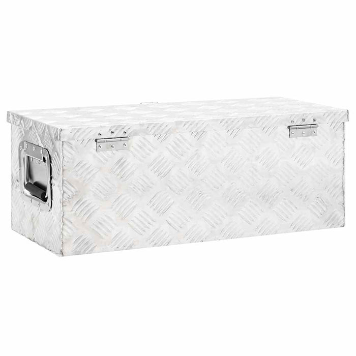 Cutie de depozitare, argintiu, 70x31x27 cm, aluminiu - WALTI WALTI