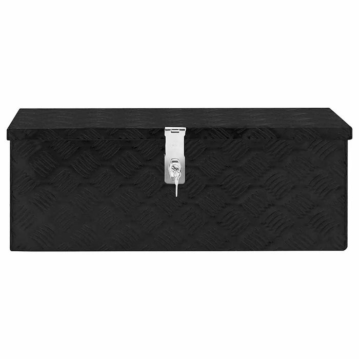 Cutie de depozitare, negru, 70x31x27 cm, aluminiu - WALTI WALTI
