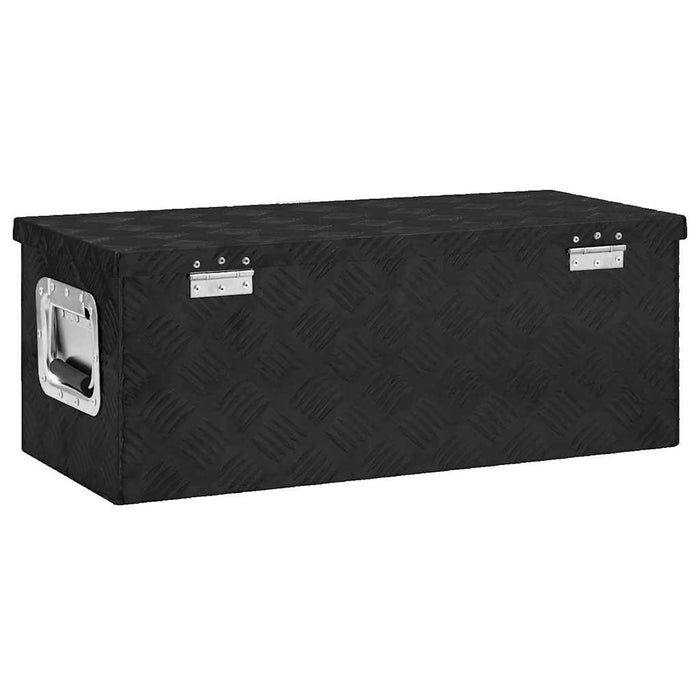 Cutie de depozitare, negru, 70x31x27 cm, aluminiu - WALTI WALTI