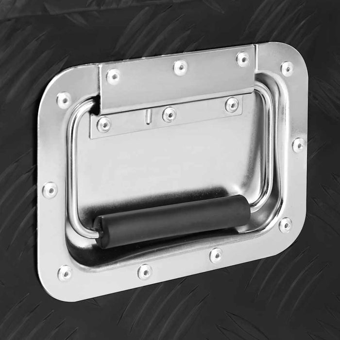 Cutie de depozitare, negru, 70x31x27 cm, aluminiu - WALTI WALTI