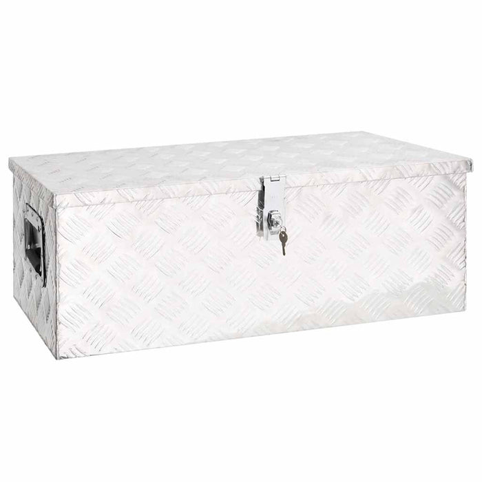 Cutie de depozitare, argintiu, 80x39x30 cm, aluminiu - WALTI WALTI