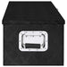 Cutie de depozitare, negru, 80x39x30 cm, aluminiu - WALTI WALTI