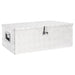 Cutie de depozitare, argintiu, 90x47x33,5 cm, aluminiu - WALTI WALTI