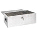 Cutie de depozitare, argintiu, 90x47x33,5 cm, aluminiu - WALTI WALTI