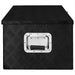 Cutie de depozitare, negru, 90x47x33,5 cm, aluminiu - WALTI WALTI