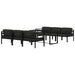 Set mobilier de grădină cu perne, 7 piese, antracit, aluminiu - WALTI WALTI