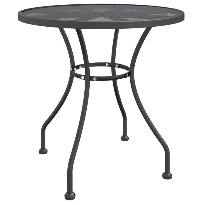 Set mobilier grădină 3 piese antracit plasă metalică expandată - WALTI WALTI