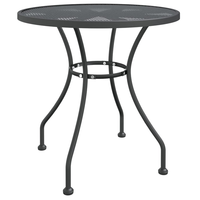 Set mobilier grădină 5 piese antracit plasă metalică expandată - WALTI WALTI