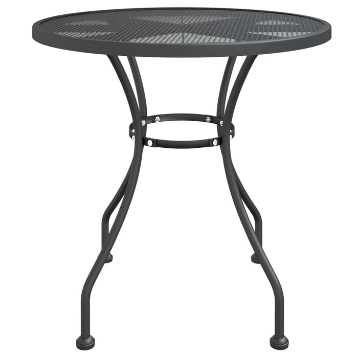 Set mobilier grădină 5 piese antracit plasă metalică expandată - WALTI WALTI