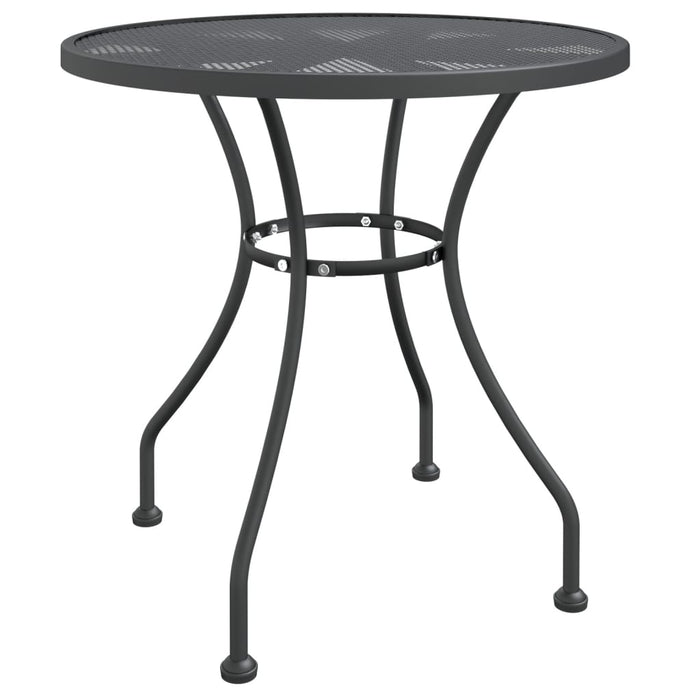 Set mobilier grădină 3 piese antracit plasă metalică expandată - WALTI WALTI