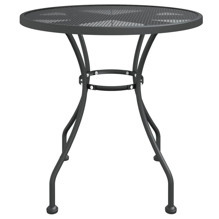 Set mobilier grădină 5 piese antracit plasă metalică expandată - WALTI WALTI