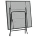 Set mobilier grădină 3 piese antracit plasă metalică expandată - WALTI WALTI