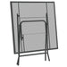 Set mobilier grădină 5 piese antracit plasă metalică expandată - WALTI WALTI
