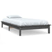 Cadru de pat, gri, 90x200 cm, lemn masiv de pin - WALTI WALTI