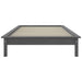 Cadru de pat, gri, 90x200 cm, lemn masiv de pin - WALTI WALTI
