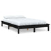 Cadru de pat Super King, negru, 180x200 cm, lemn masiv de pin - WALTI WALTI
