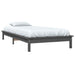 Cadru de pat Single, gri, 90x190 cm, lemn masiv de pin - WALTI WALTI