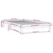 Cadru de pat Single, gri, 90x190 cm, lemn masiv de pin - WALTI WALTI
