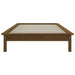 Cadru de pat Single maro miere 90x190 cm lemn masiv de pin - WALTI WALTI