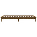 Cadru de pat Single maro miere 90x190 cm lemn masiv de pin - WALTI WALTI