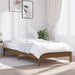 Cadru de pat Single maro miere 90x190 cm lemn masiv de pin - WALTI WALTI