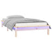 Cadru de pat cu LED, 90x200 cm, lemn masiv - WALTI WALTI