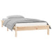 Cadru de pat cu LED, 90x200 cm, lemn masiv - WALTI WALTI