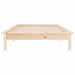 Cadru de pat cu LED, 90x200 cm, lemn masiv - WALTI WALTI