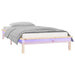 Cadru de pat cu LED, 100x200 cm, lemn masiv - WALTI WALTI