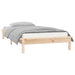 Cadru de pat cu LED, 100x200 cm, lemn masiv - WALTI WALTI