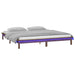 Cadru de pat cu LED, maro miere, 140x200 cm, lemn masiv - WALTI WALTI