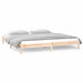 Cadru de pat cu LED, 150x200 cm, lemn masiv, King Size 5FT - WALTI WALTI