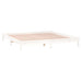 Cadru de pat cu LED, alb, 160x200 cm, lemn masiv - WALTI WALTI