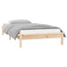 Cadru de pat cu LED, Single, 90x190 cm, lemn masiv - WALTI WALTI