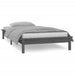 Cadru de pat single, cu LED, gri, 90x190 cm, lemn masiv - WALTI WALTI