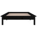 Cadru de pat cu LED Single, negru, 90x190 cm, lemn masiv - WALTI WALTI