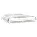 Cadru de pat cu LED, dublu, alb, 135x190 cm, lemn masiv - WALTI WALTI
