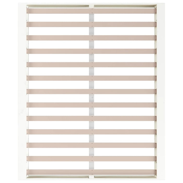 Cadru de pat Super King, alb, 180x200 cm, lemn masiv - WALTI WALTI
