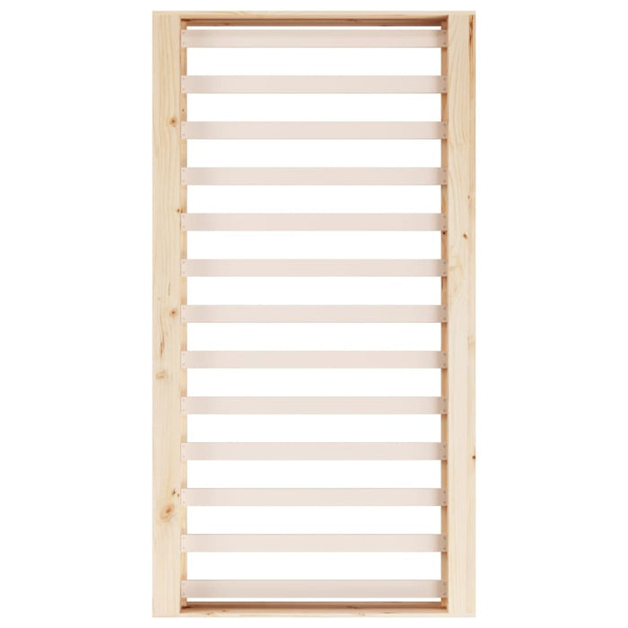Cadru de pat mic single, 75x190 cm, lemn masiv WALTI