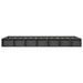 Cadru de pat mic Single, gri, 75x190 cm, lemn masiv - WALTI WALTI