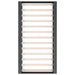 Cadru de pat mic Single, gri, 75x190 cm, lemn masiv - WALTI WALTI