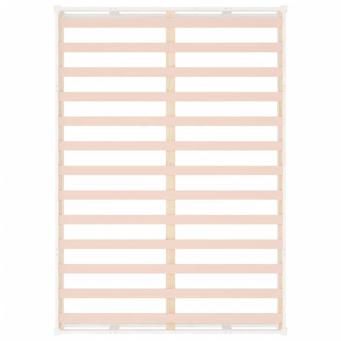 Cadru de pat King Size, alb, 150x200 cm, lemn masiv - WALTI WALTI