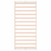 Cadru de pat mic single, alb, 75x190 cm, lemn masiv - WALTI WALTI