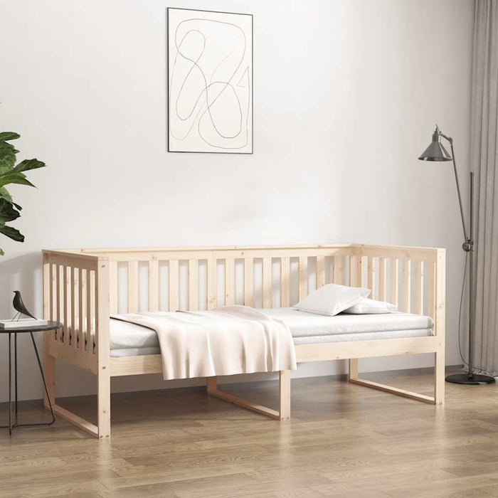 Pat de zi fără saltea 100x200 cm din lemn masiv de pin WALTI