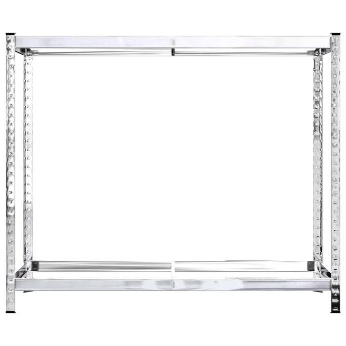 Raft pentru anvelope cu 2 niveluri argintiu 110x40x110 cm oțel WALTI