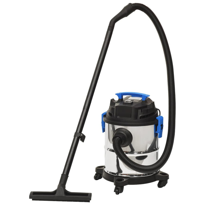 Aspirator cu aspirare umedă și uscată, argintiu, 20 L, 1200 W - WALTI WALTI