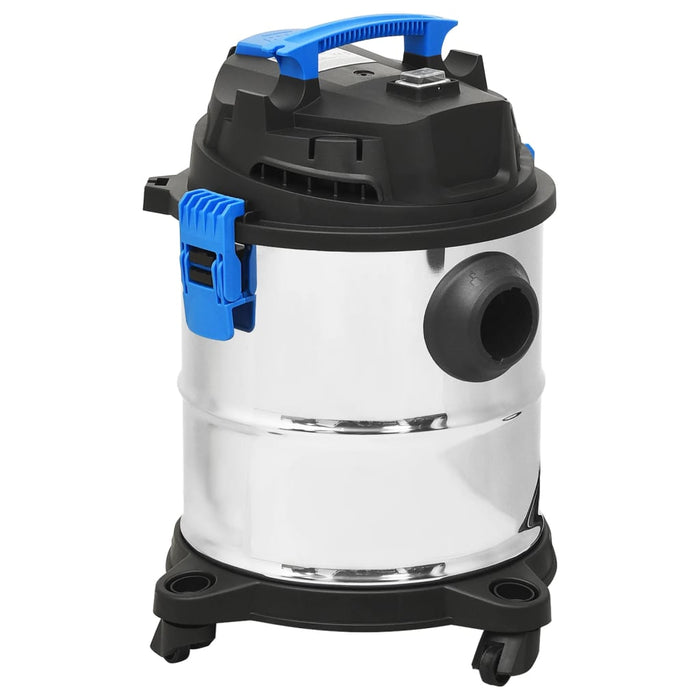 Aspirator cu aspirare umedă și uscată, argintiu, 20 L, 1200 W - WALTI WALTI