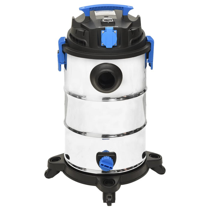 Aspirator cu aspirare umedă și uscată, 1200 W, argintiu, 30 L - WALTI WALTI