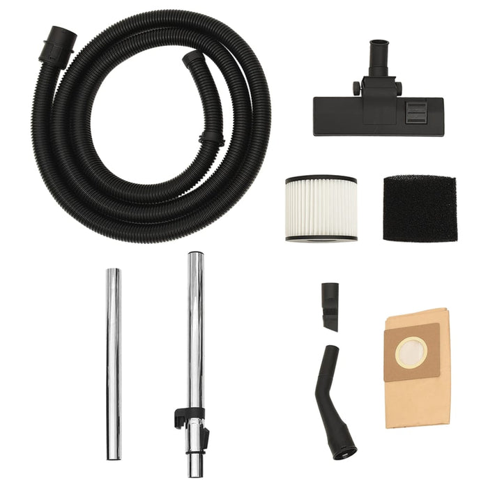 Aspirator cu aspirare umedă și uscată, 1200 W, argintiu, 30 L - WALTI WALTI