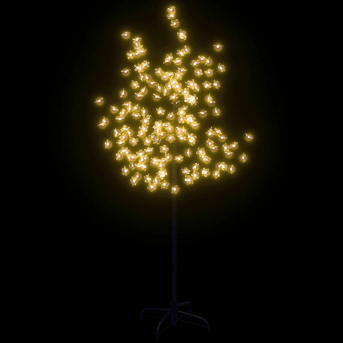 Copac cu flori de cireș, alb cald, 120 LED-uri, 150 cm WALTI